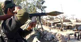 Bombardment continues on militants hideouts in Jani Khel
